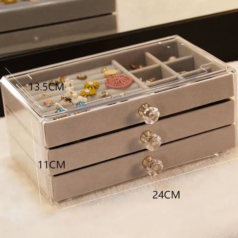 3 Drawer Cosmetic Organizer