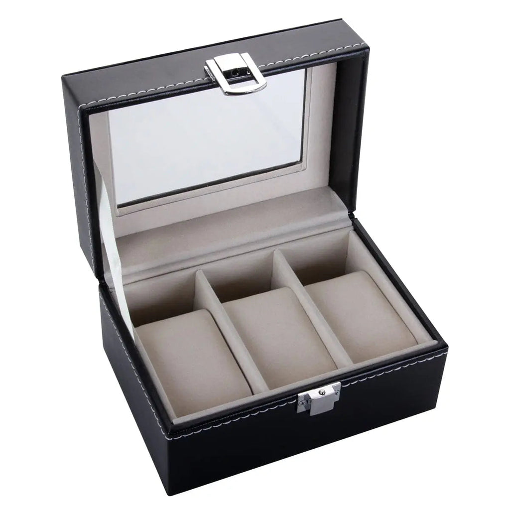 Three Slot Watch Box