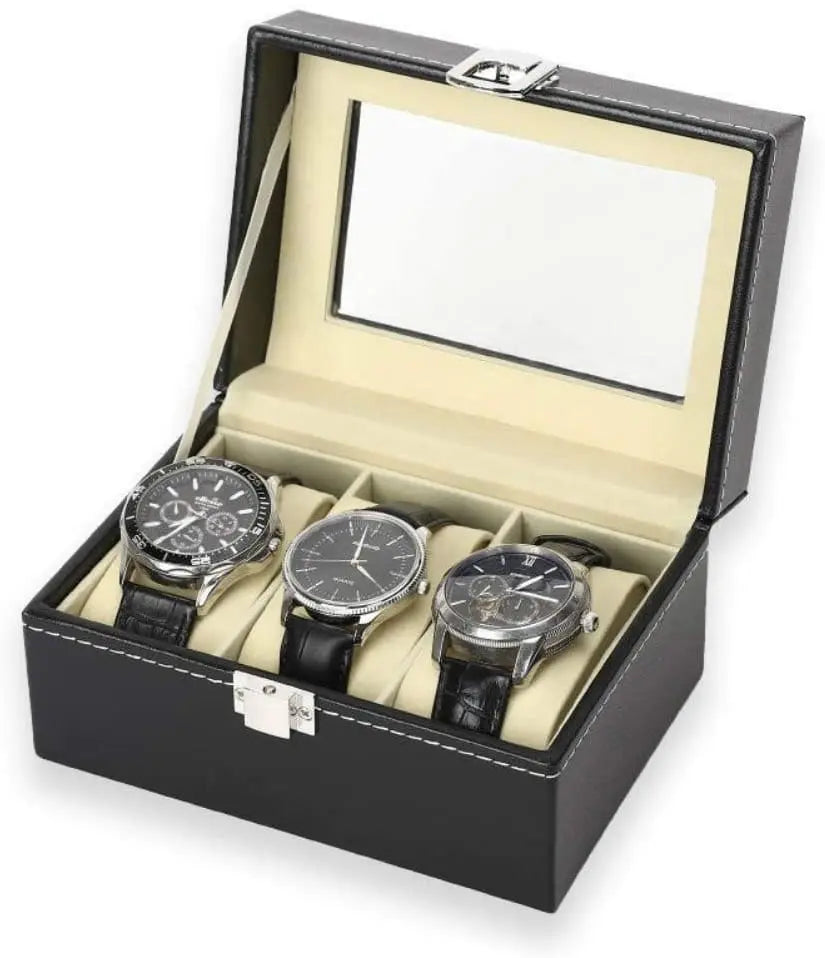 Three Slot Watch Box