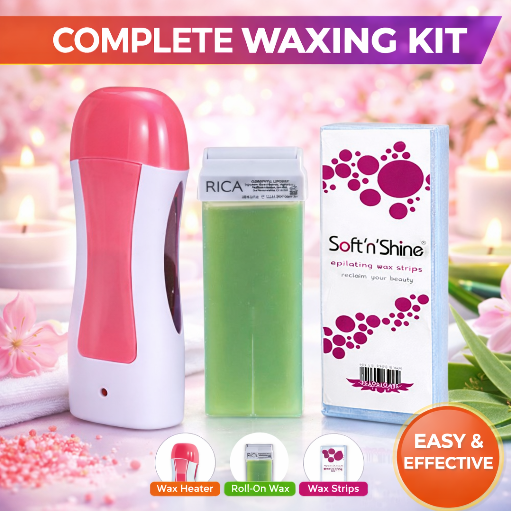 3 in 1 Rica Roll On Wax Deal (Random Flavour)
