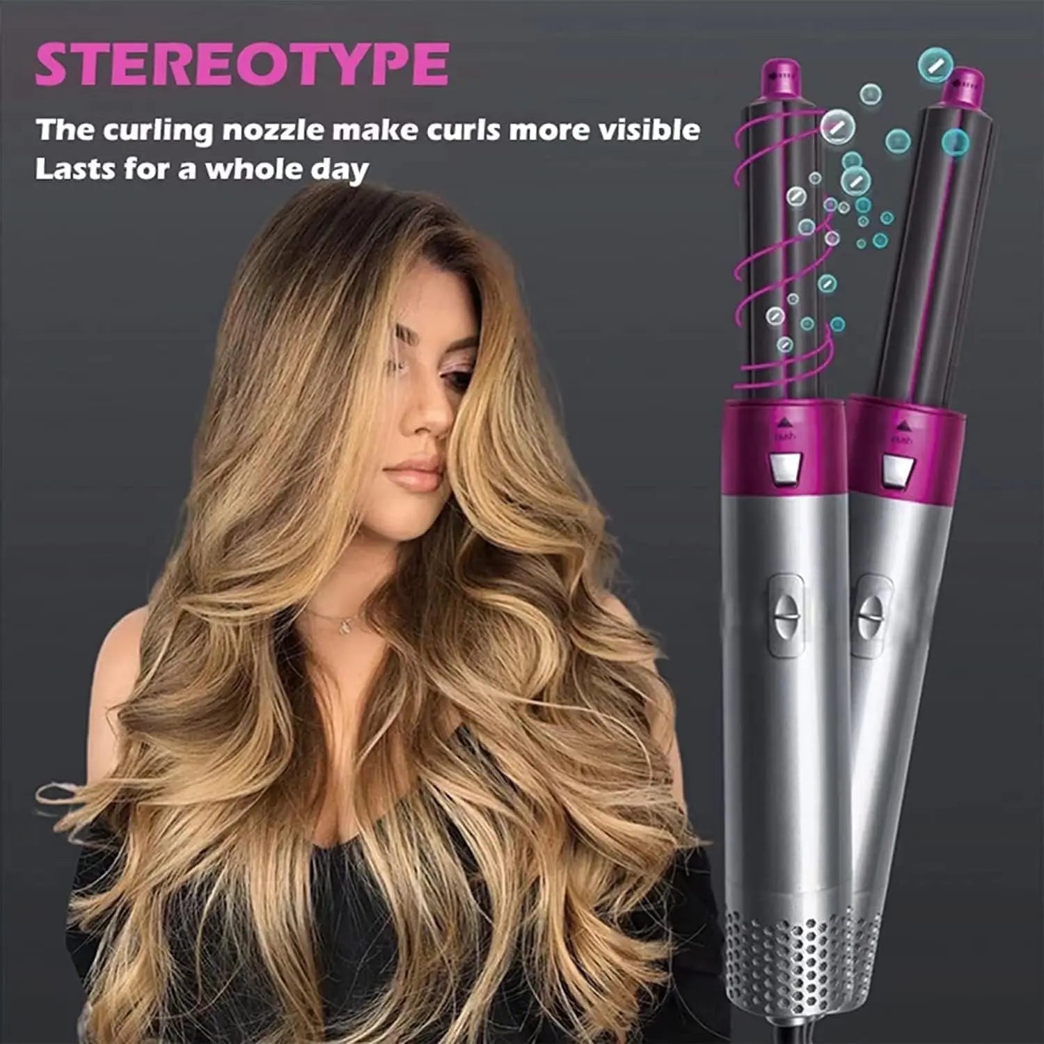 5 in 1 Multifunctional Hair Dryer - Hair Dryer Brush
