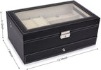 6 slots watch box Jewelry Organizer