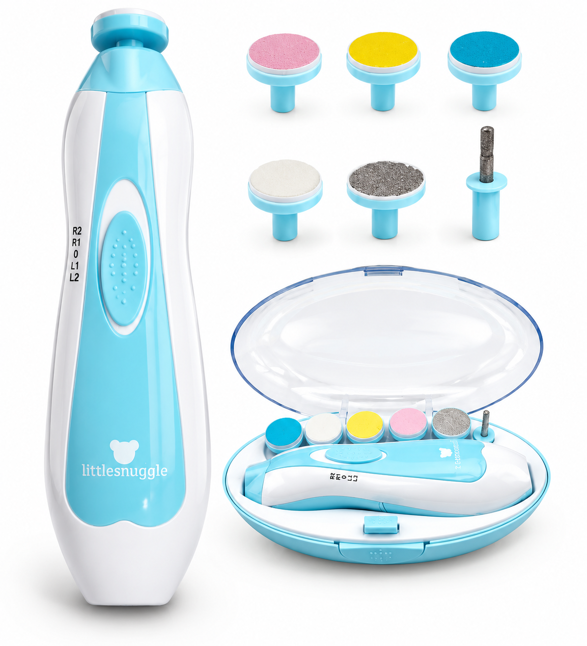 5 in 1 Electric Baby Nail Trimmer Kit 💙