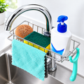 Stainless Steel Sponge Holder for Kitchen Sink (Large)