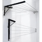Foldable Wall-Mounted Clothesline with 30 Feet Free Rope(کپڑے سکھانے کا اسٹینڈ)