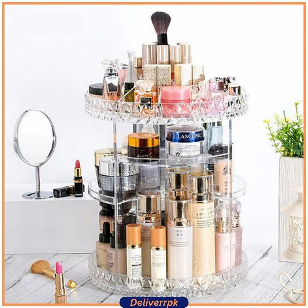 Diamond Makeup Organizer