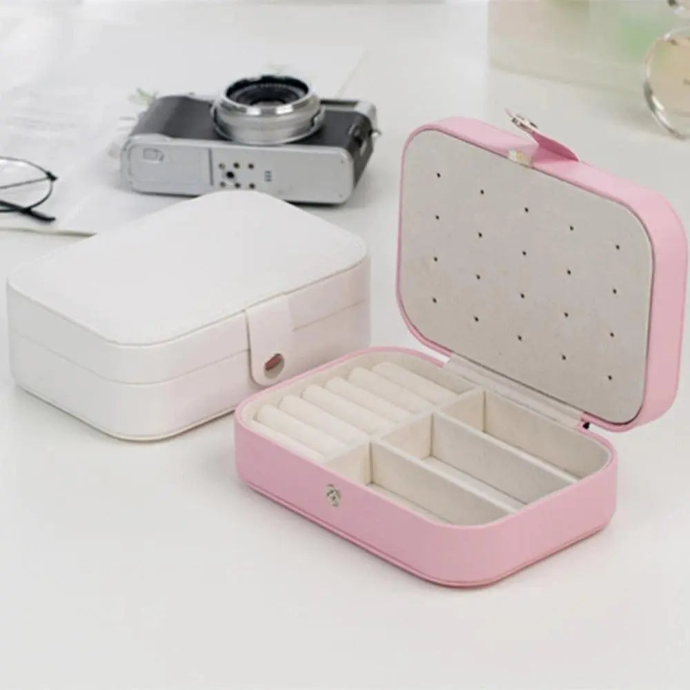 Double Layer Travel Jewelry Organizer