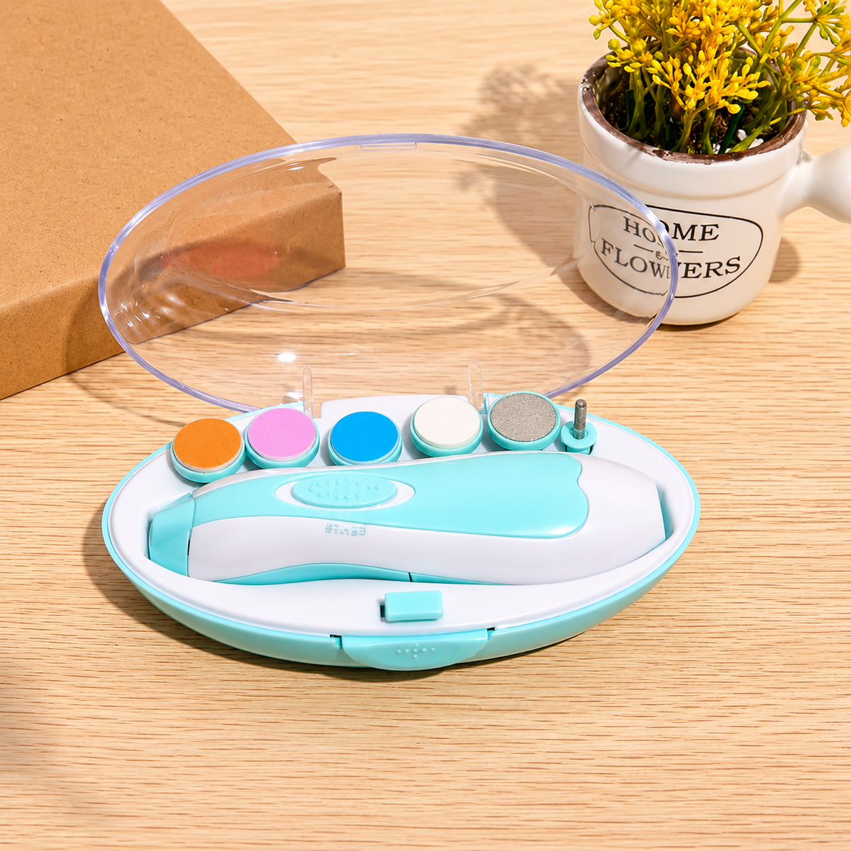 5 in 1 Electric Baby Nail Trimmer Kit 💙