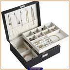 Two Layer Jewelry Storage Box