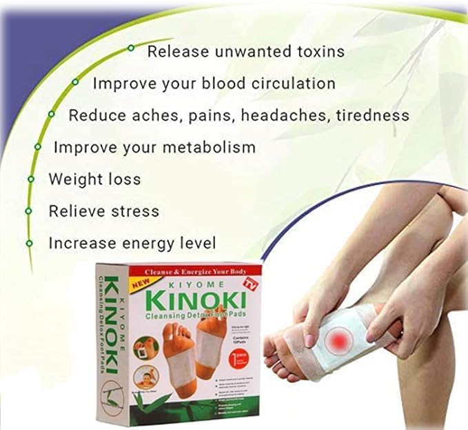 [FREE DELIVERY] Kinoki Cleansing Detox Foot Patches
